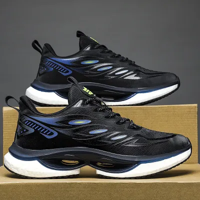 RETRO CASUAL RUNNING SHOE BLACK